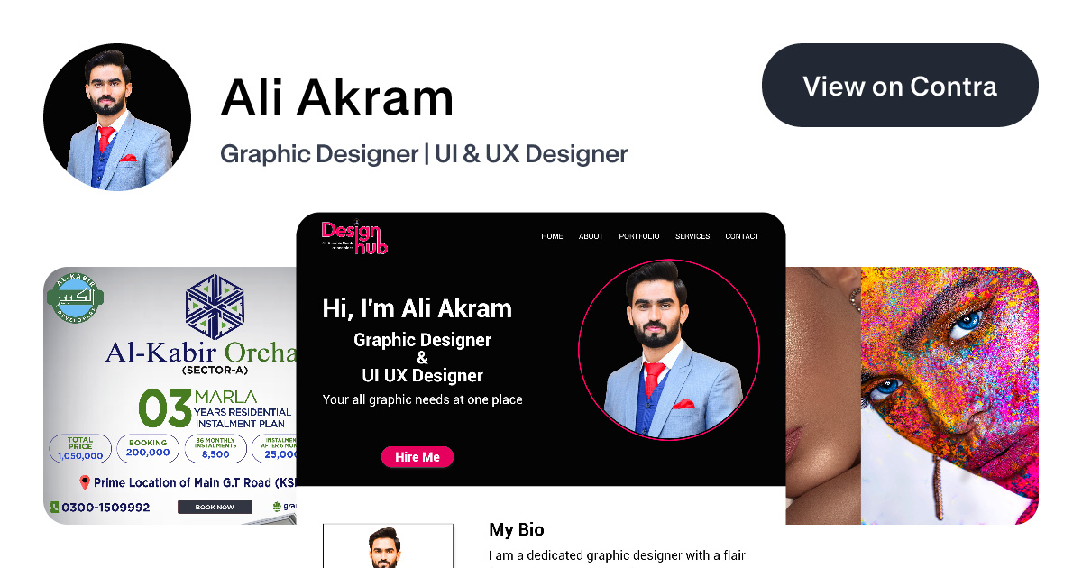 Ali Akram - Brand Designer | Contra