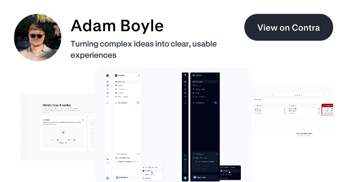 Adam Boyle's Work | Contra