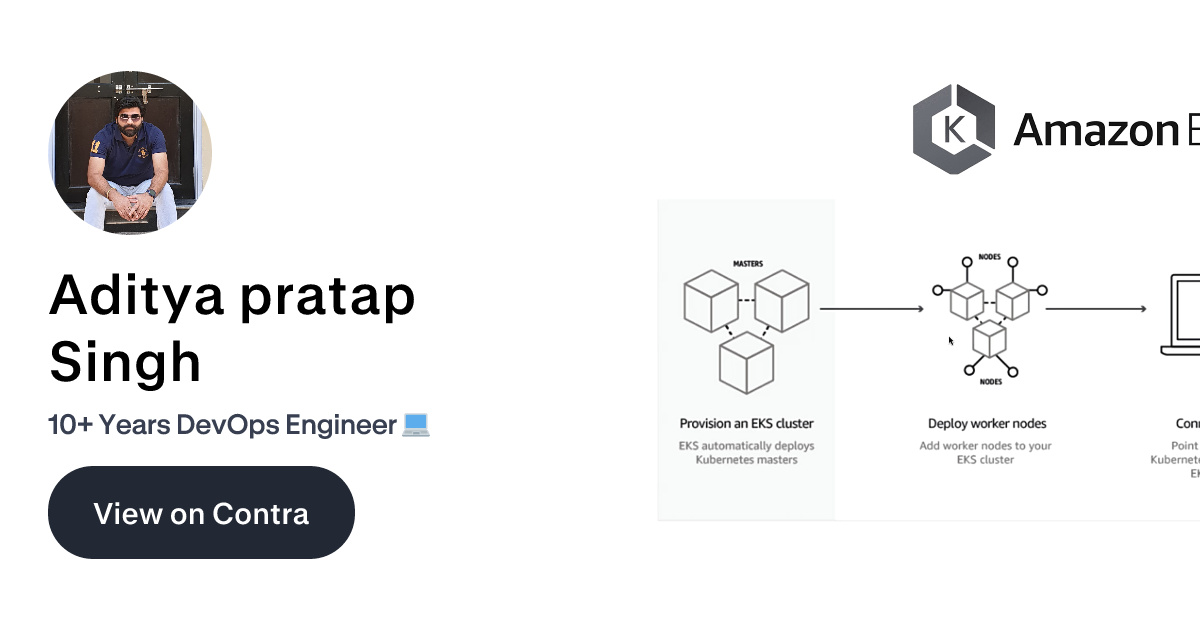 Aditya pratap Singh on Contra | 10+ Years DevOps Engineer 💻