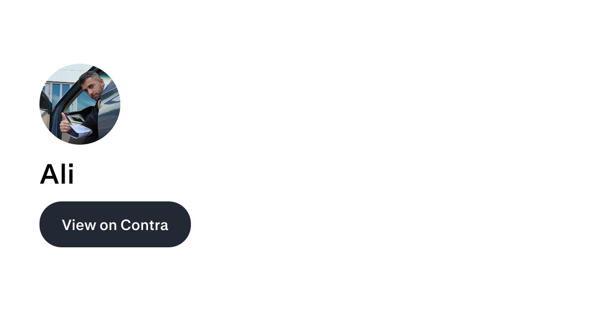 Ali - Owner | Contra