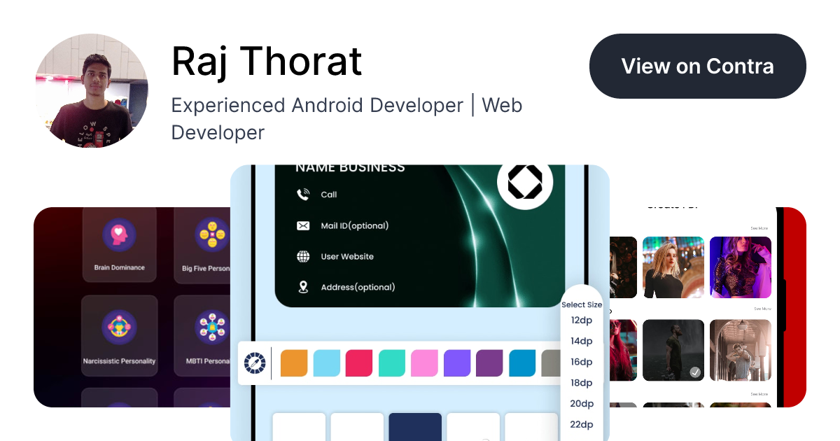 Raj thorat on contra