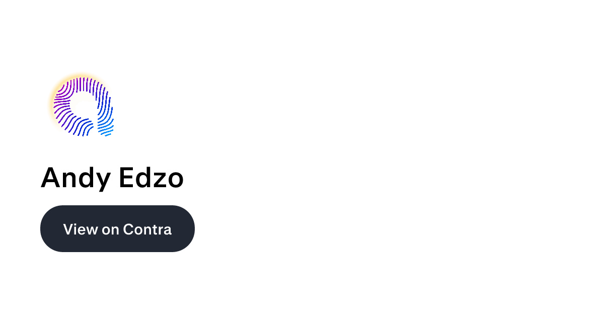 Andy Edzo - CTO | Contra