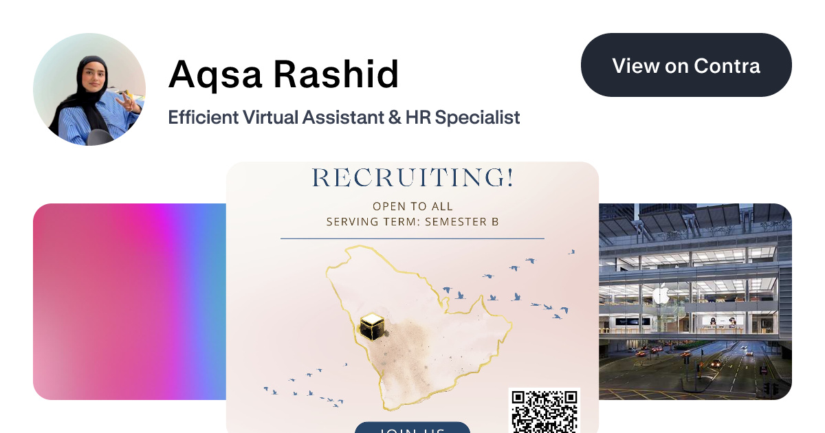 Aqsa Rashid's Work | Contra