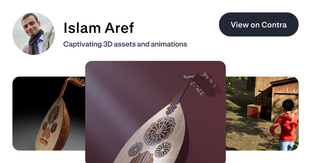 Islam Aref - 3D Modeler | Contra
