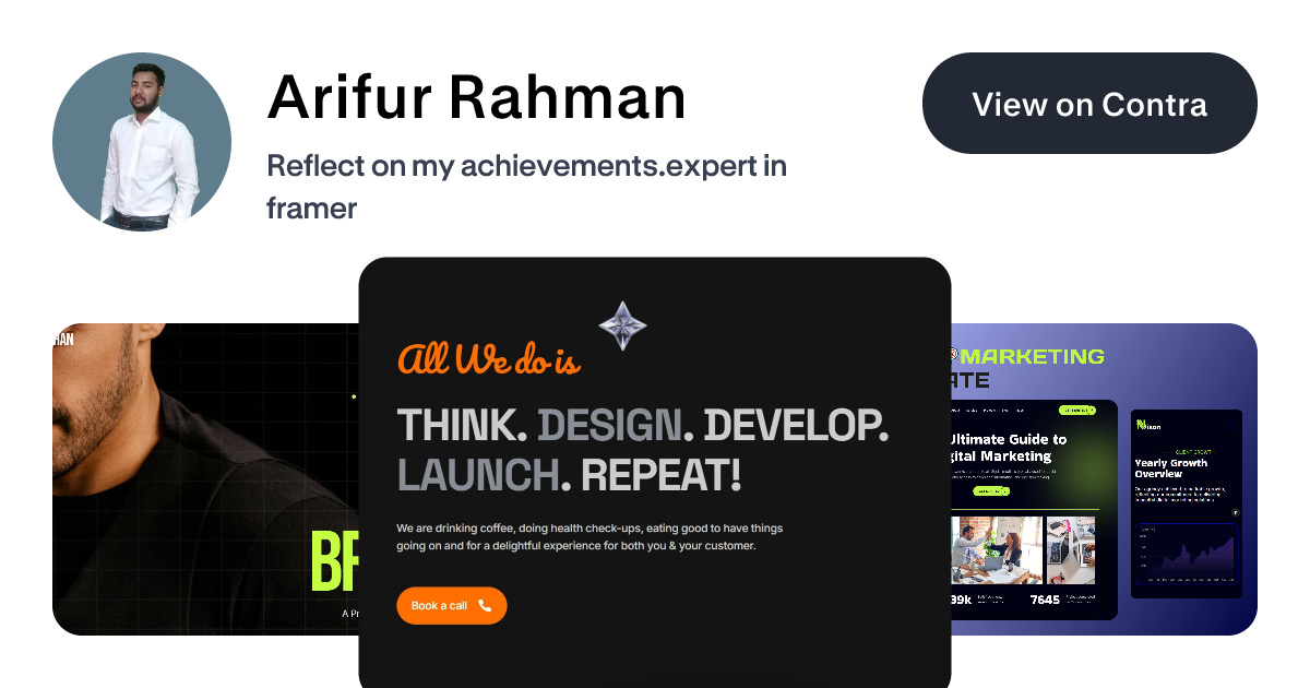 Arifur Rahman's Work | Contra