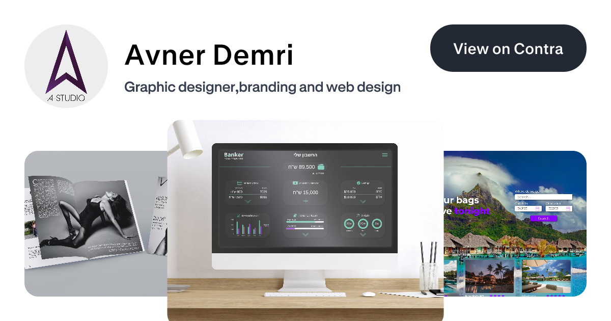 Avner Demri - Copywriter | Contra