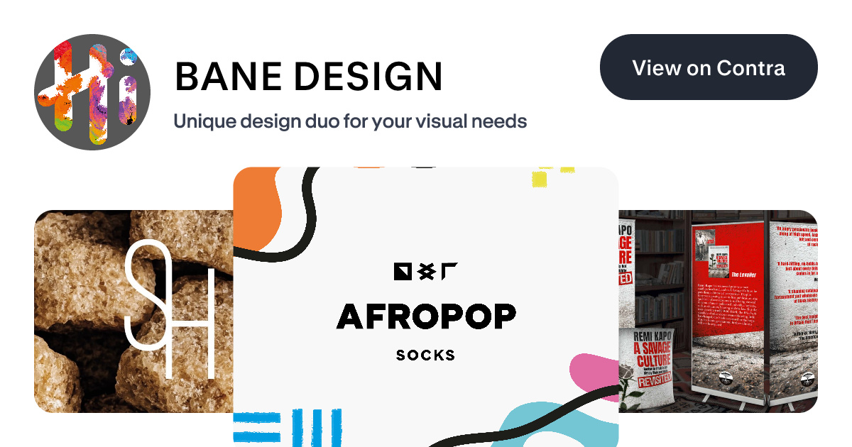 BANE DESIGN - Brand Designer | Contra