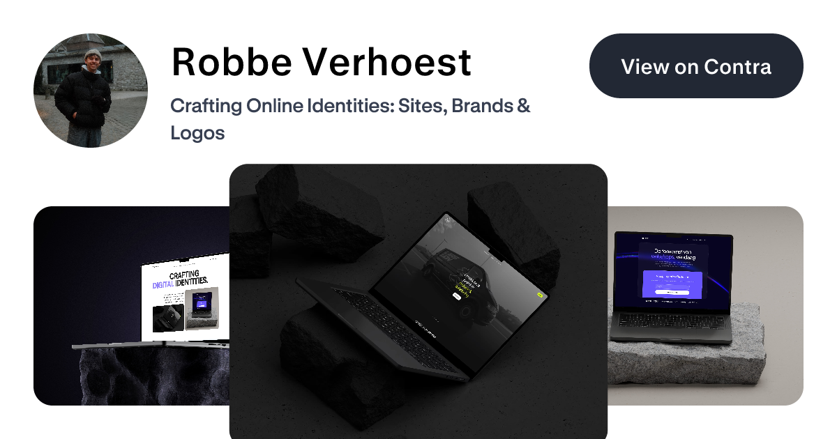 Robbe Verhoest's Work | Contra