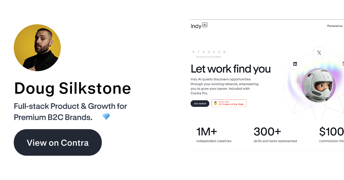Doug Silkstone - Full Stack Engineer | Contra