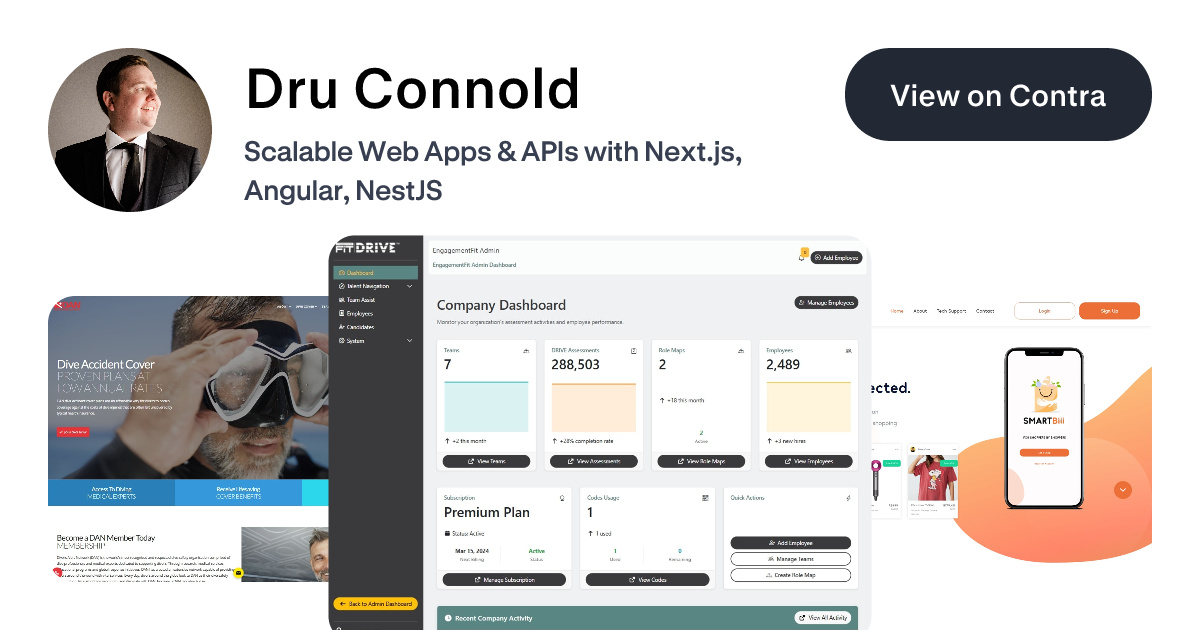 Dru Connold - DevOps Engineer | Contra
