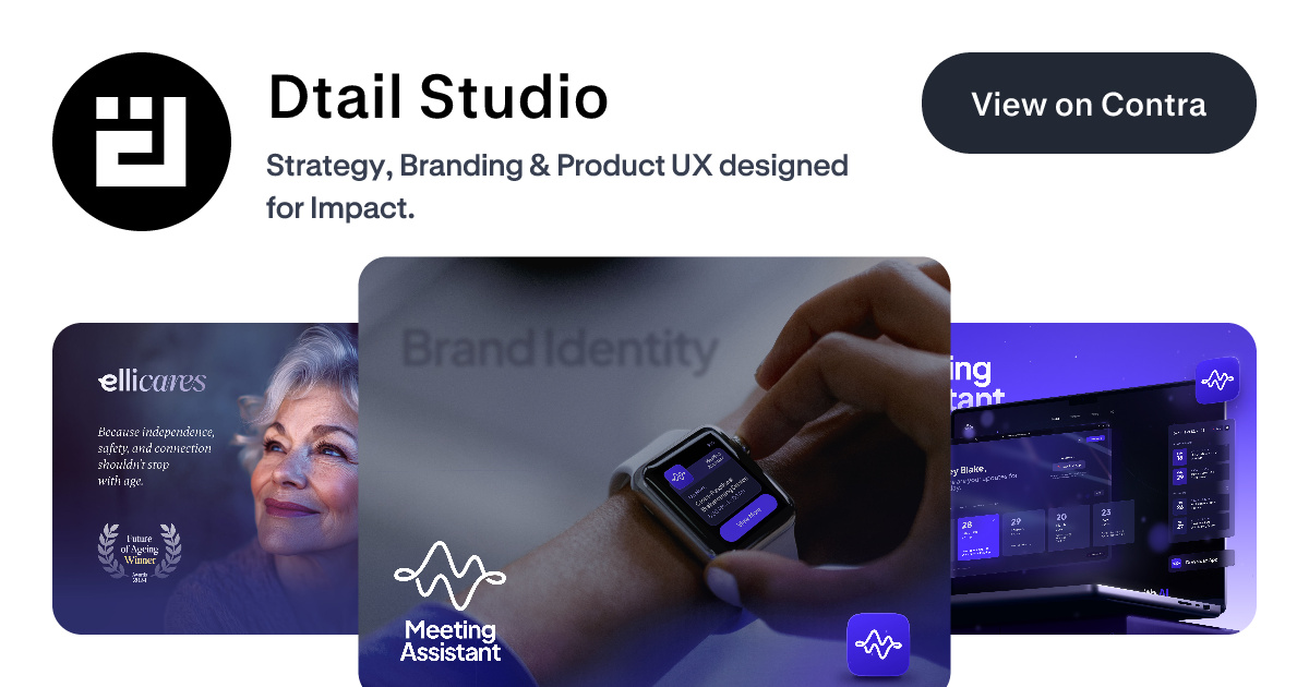 Dtail Studio's Work | Contra