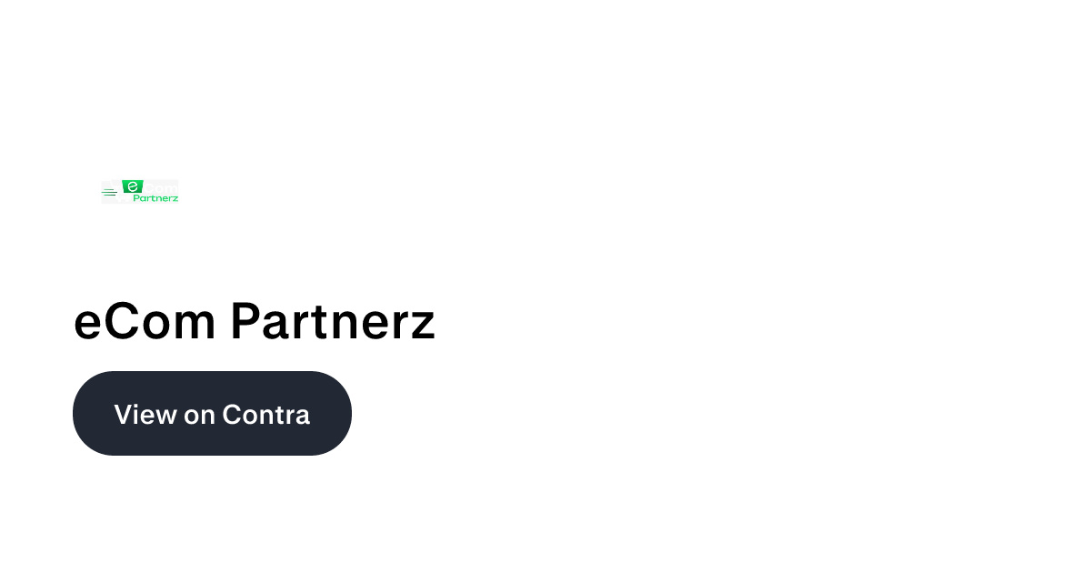 eCom Partnerz - E-Commerce | Contra