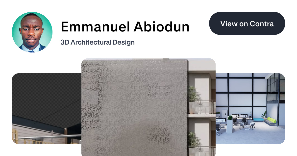 Emmanuel Abiodun's Work | Contra