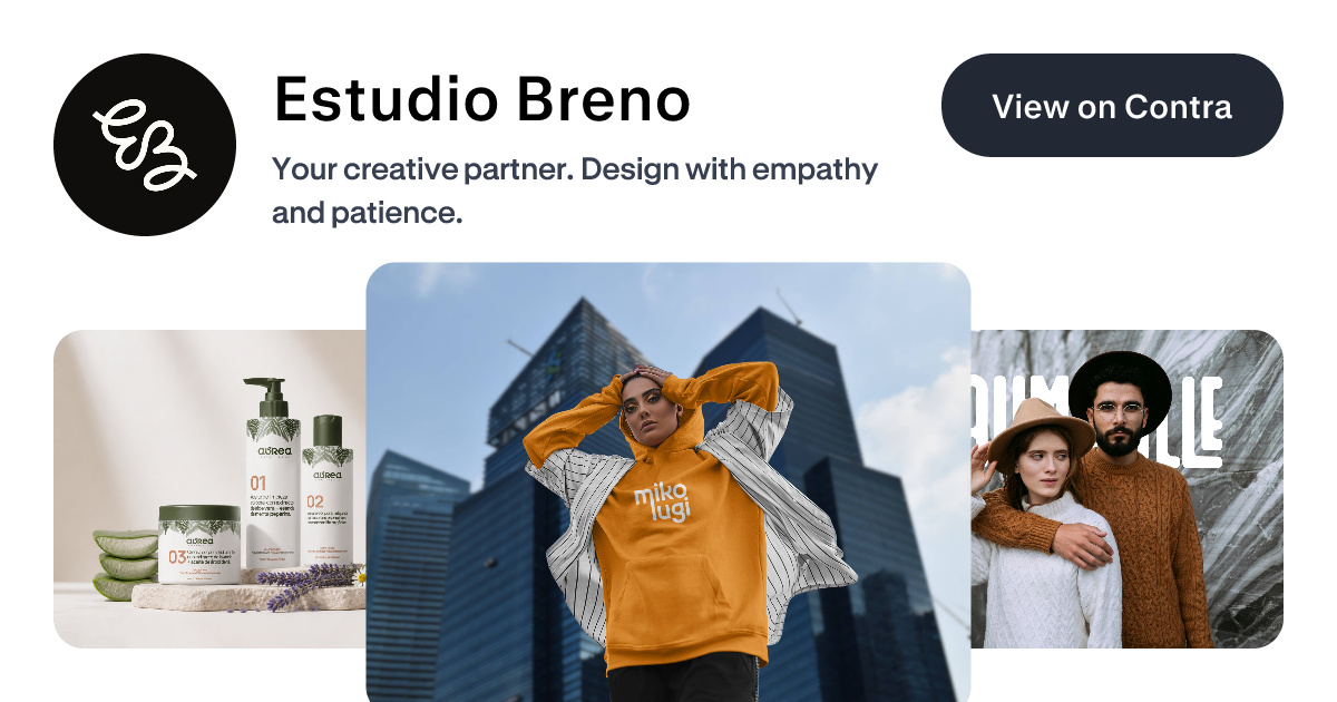 Estudio Breno - Brand Designer | Contra