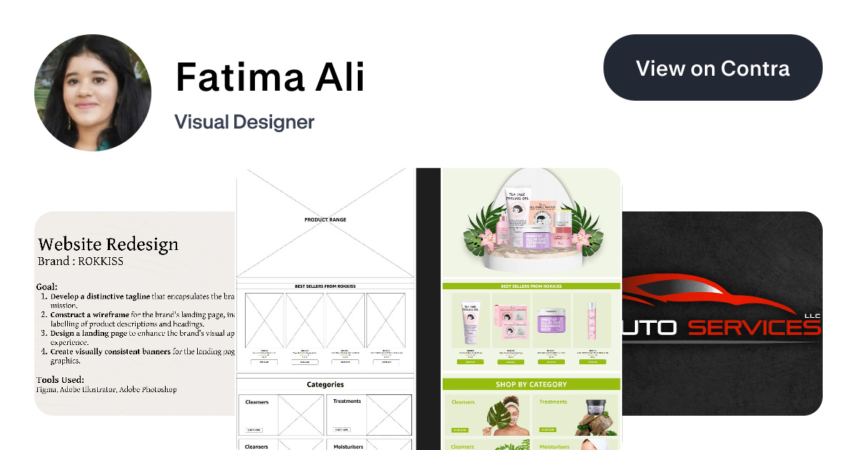 Fatima Ali's Work | Contra