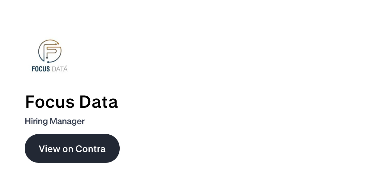Focus Data | Contra