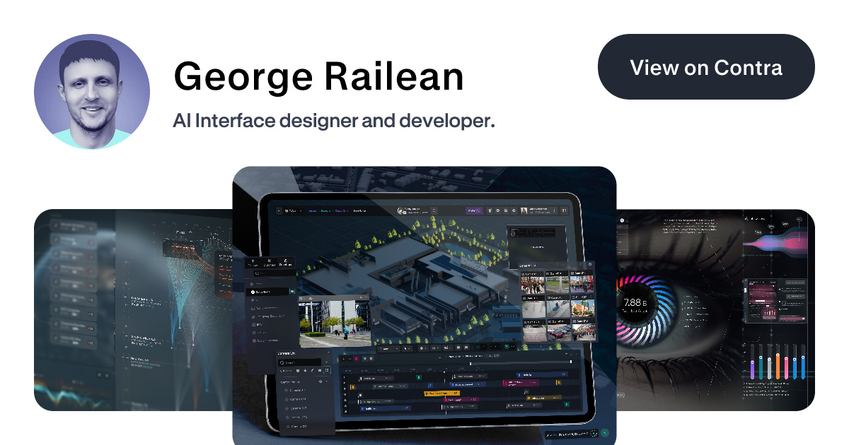 George Railean - Product Designer | Contra