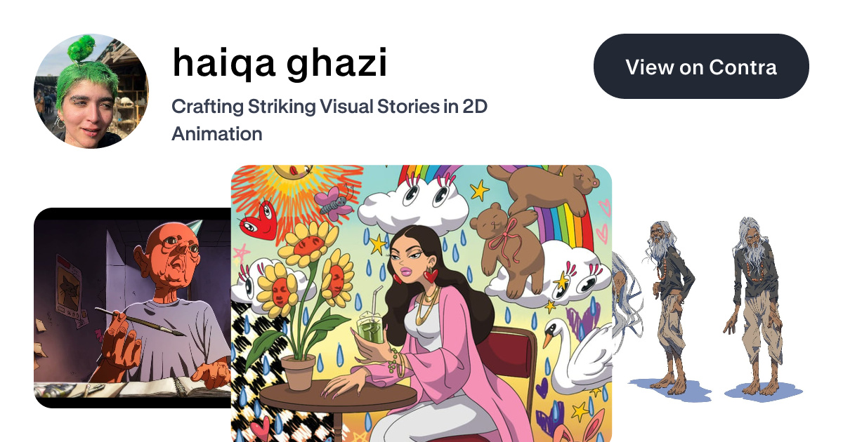 haiqa ghazi's Work | Contra