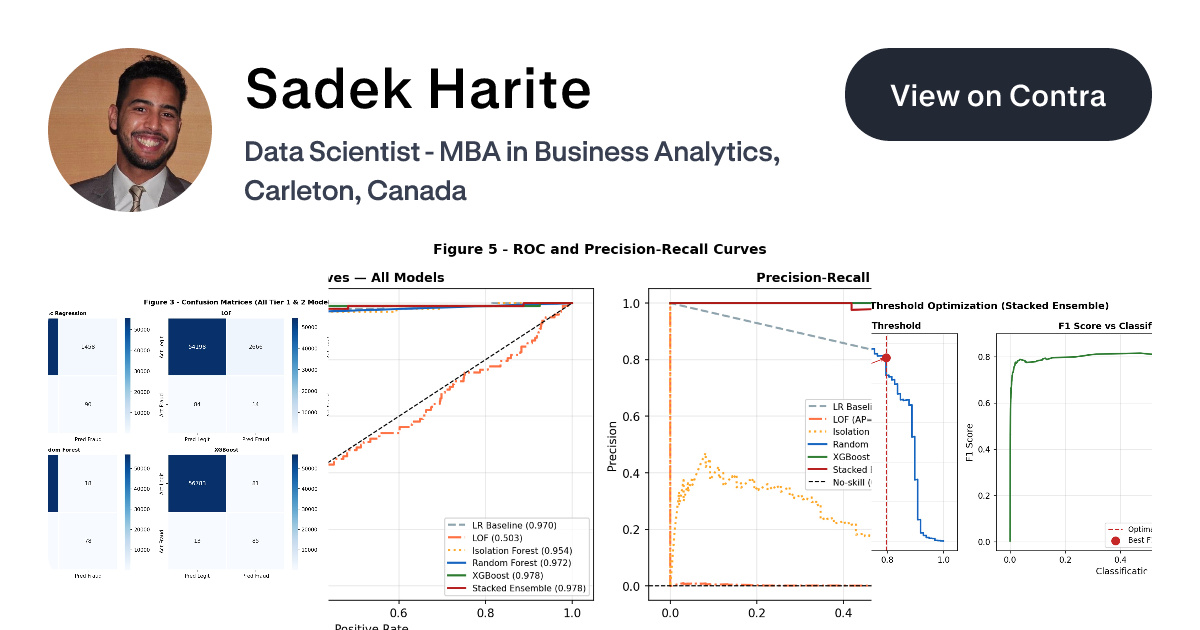 Sadek Harite - Data Analyst | Contra