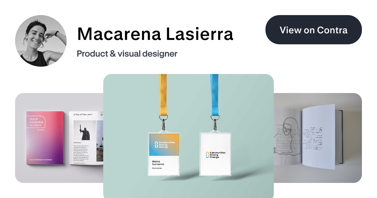 Macarena Lasierra's Work | Contra