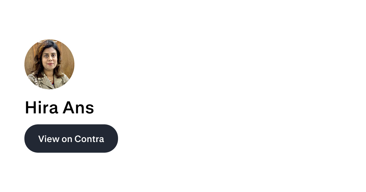 Hira Ans | Contra