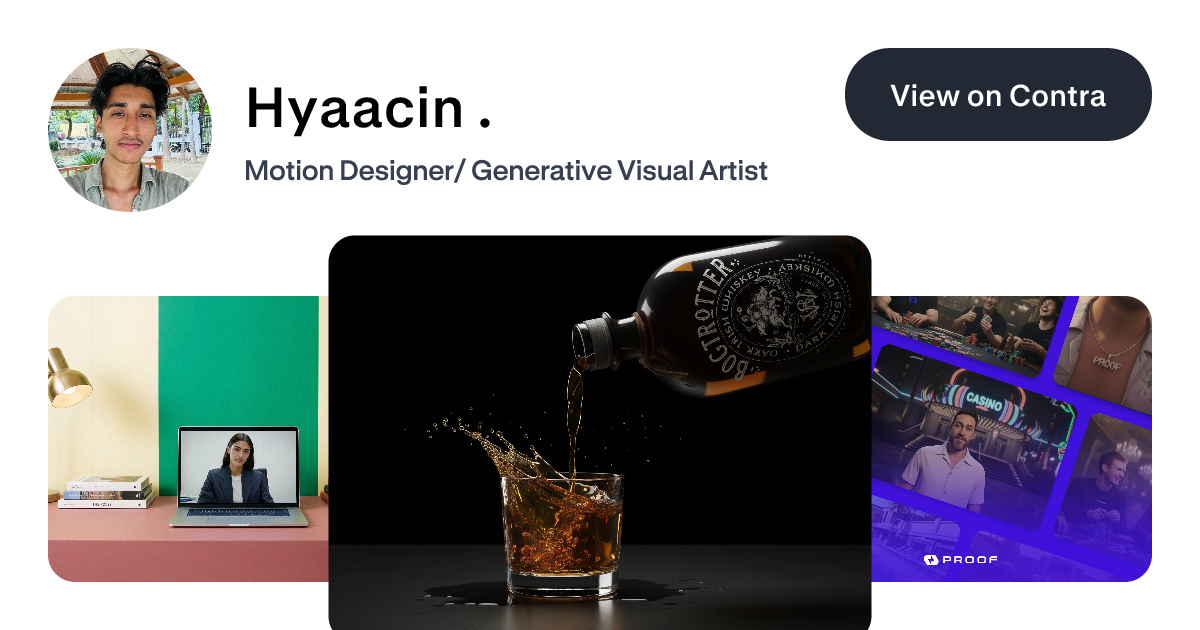 Hyaacin . - AI Video Producer | Contra