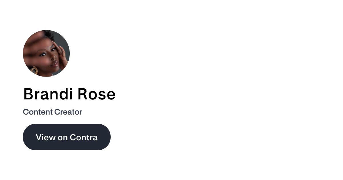 Brandi Rose on Contra | Content Creator