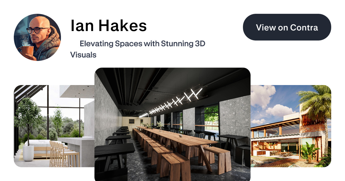 Ian Hakes - 3D Designer | Contra