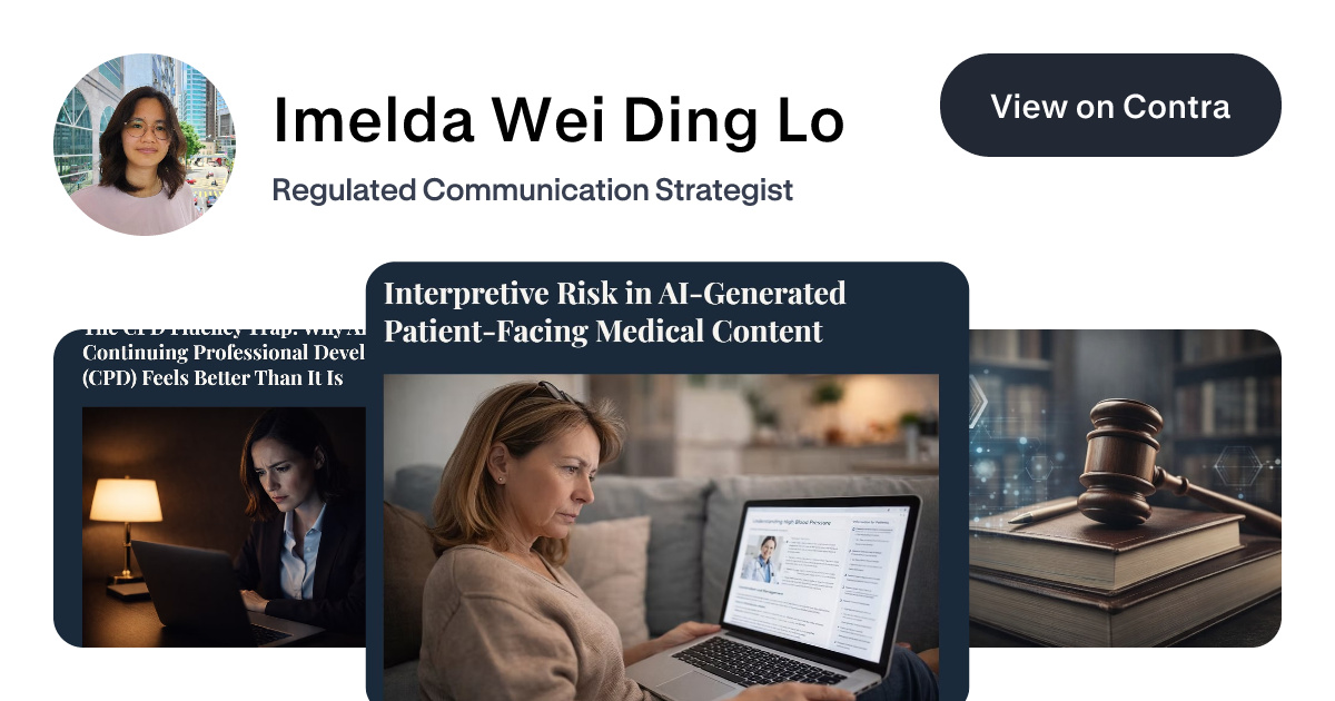 Imelda Wei Ding Lo - AI Writer | Contra