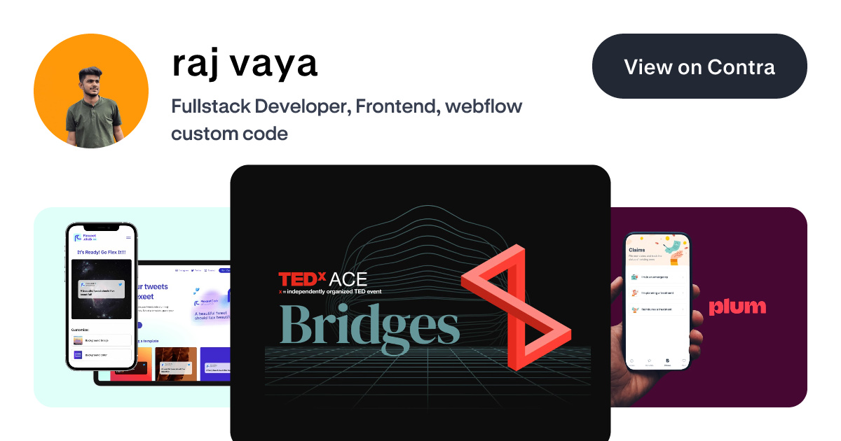 raj vaya's Work | Contra