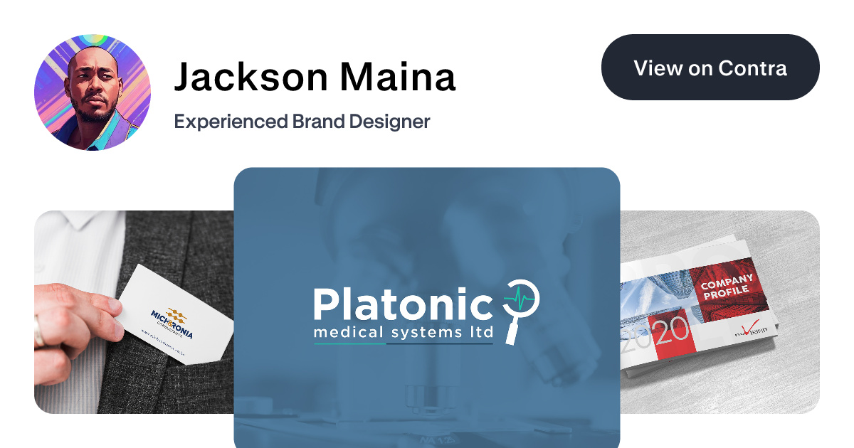 Jackson Maina - Brand Designer | Contra