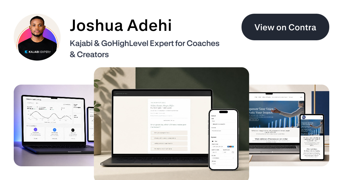 Joshua Adehi's Work | Contra