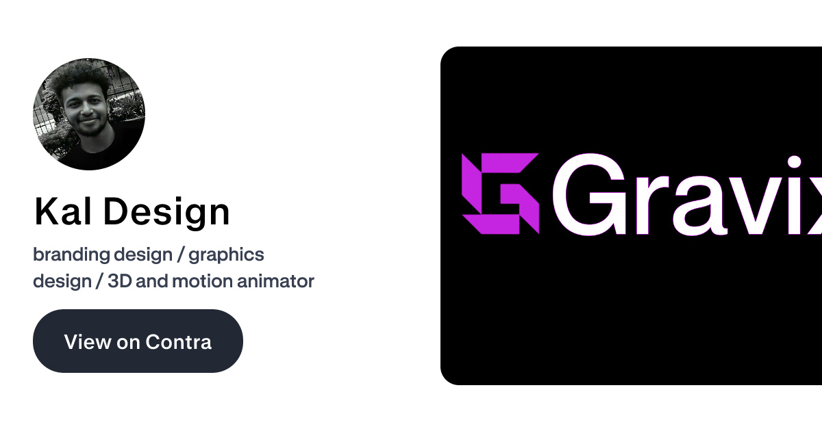 Kal Design - Brand Designer | Contra