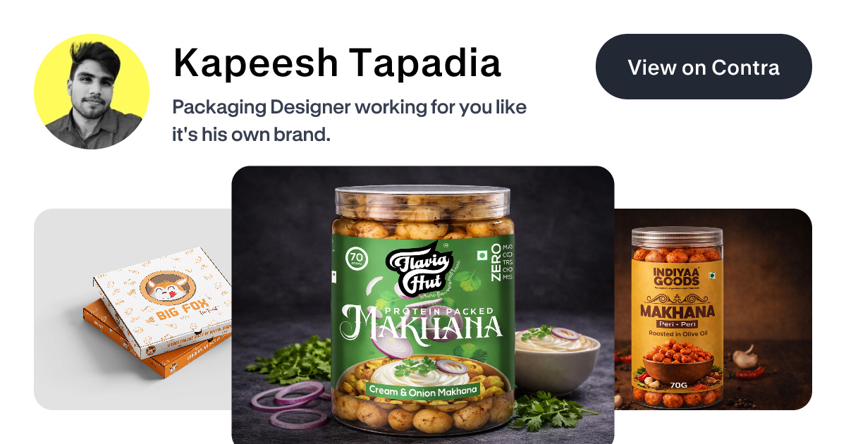 Kapeesh Tapadia's Work | Contra