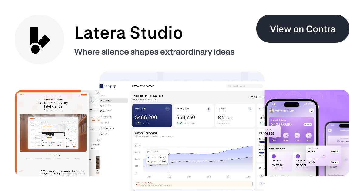 Latera Studio - Product Designer | Contra