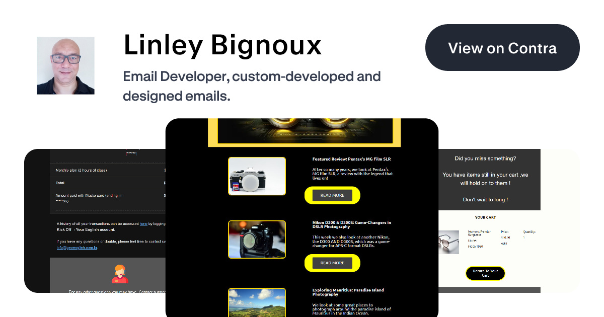 Linley Bignoux's Work | Contra