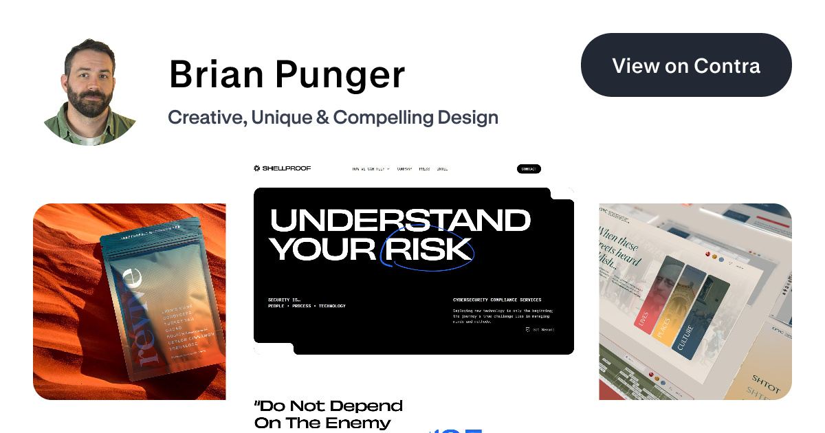 Brian Punger - Relume Designer | Contra