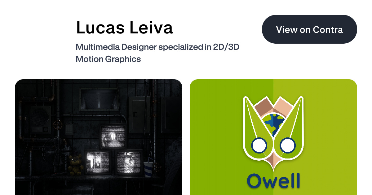 Lucas Leiva - 3D Designer | Contra