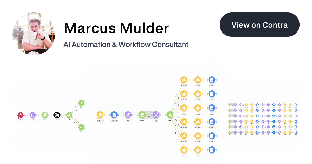 Marcus Mulder - AI Automation | Contra