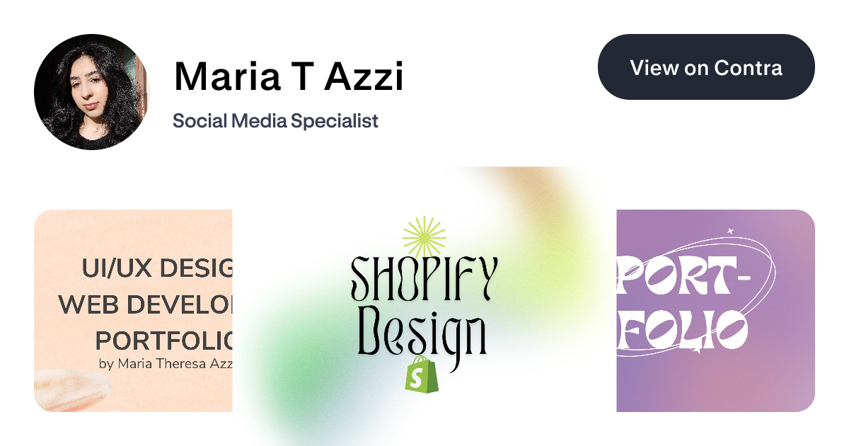 Maria T Azzi's Work | Contra