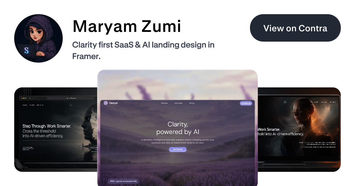 Maryam Zumi's Posts | Contra
