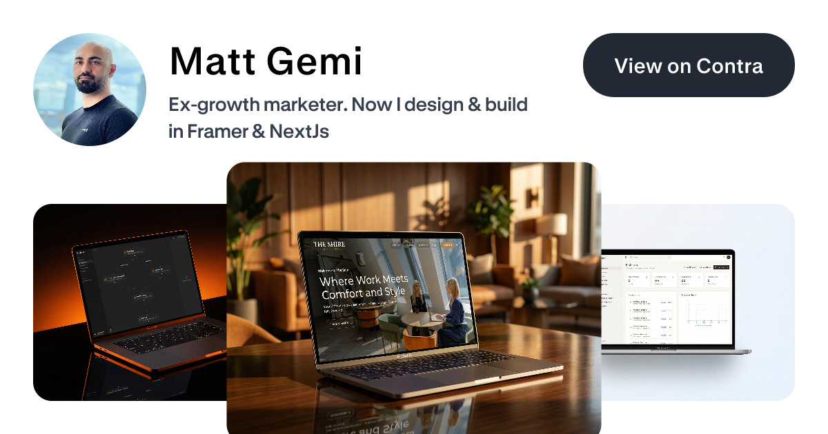 Matt Gemi's Work | Contra