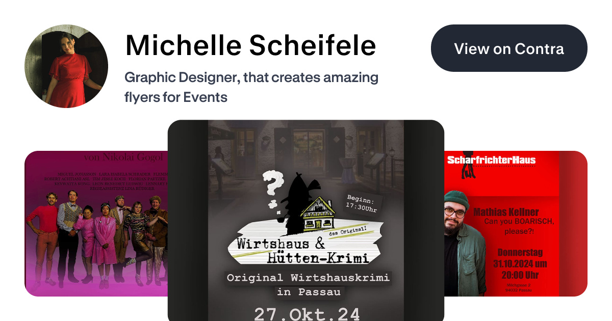 Michelle Scheifele - Graphic Designer | Contra