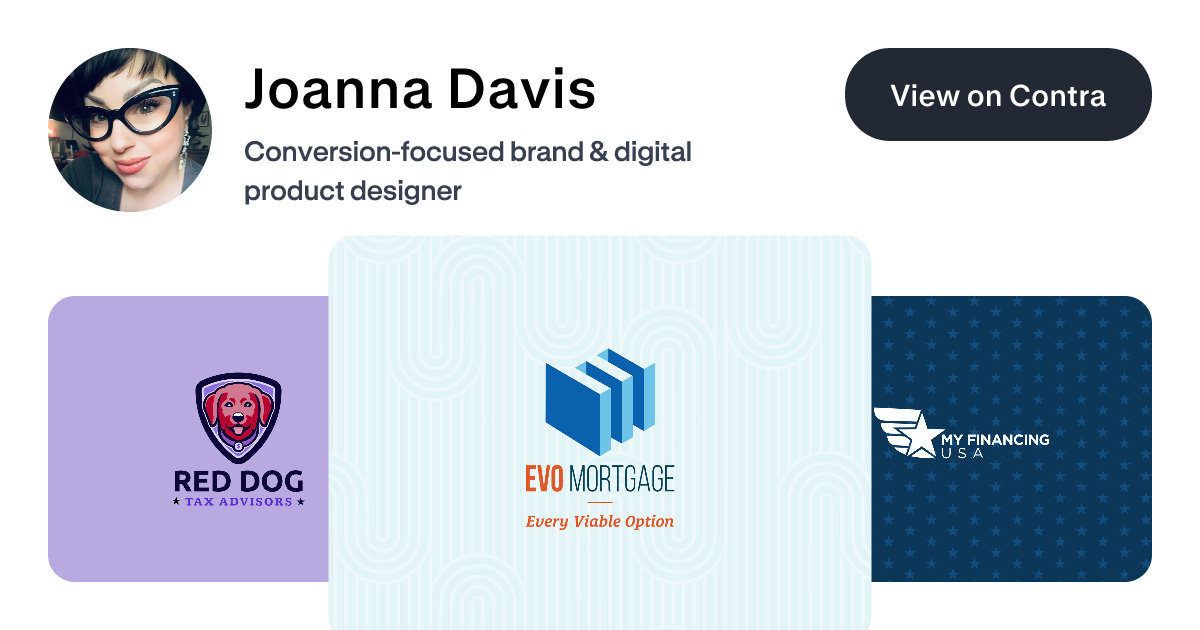 Joanna Davis - Brand Designer | Contra