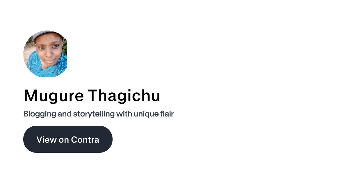 Mugure Thagichu on Contra