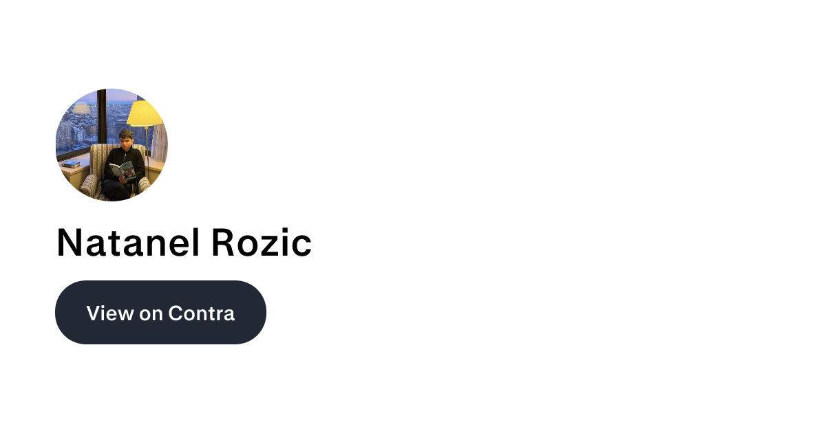 Natanel Rozic | Contra