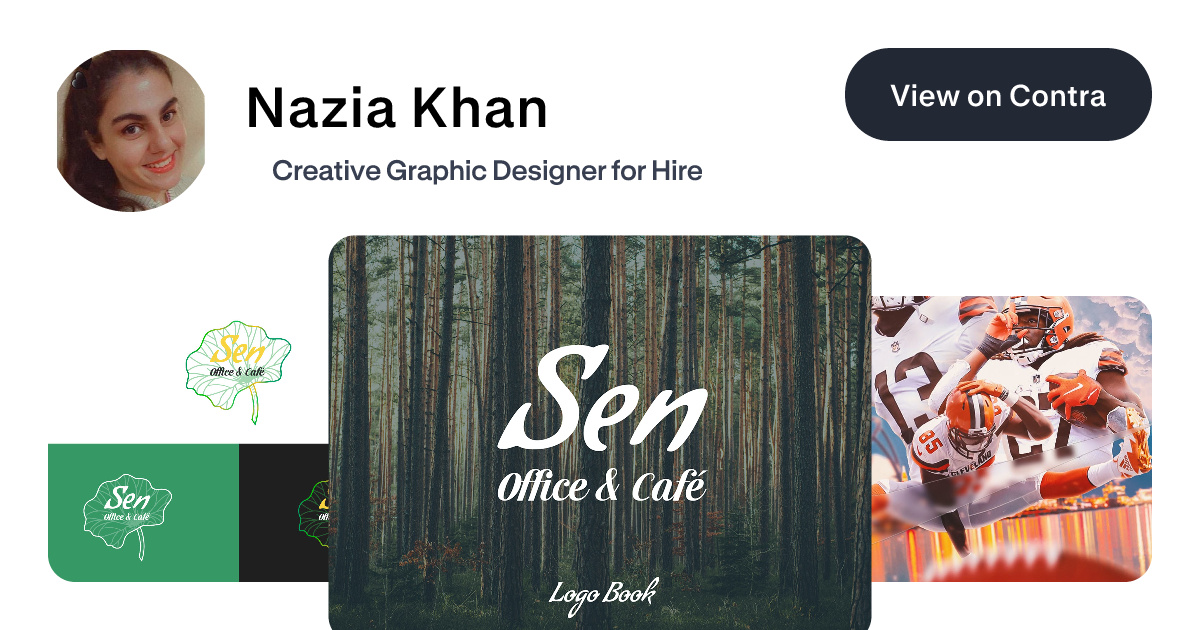 Nazia Khan - Brand Designer | Contra