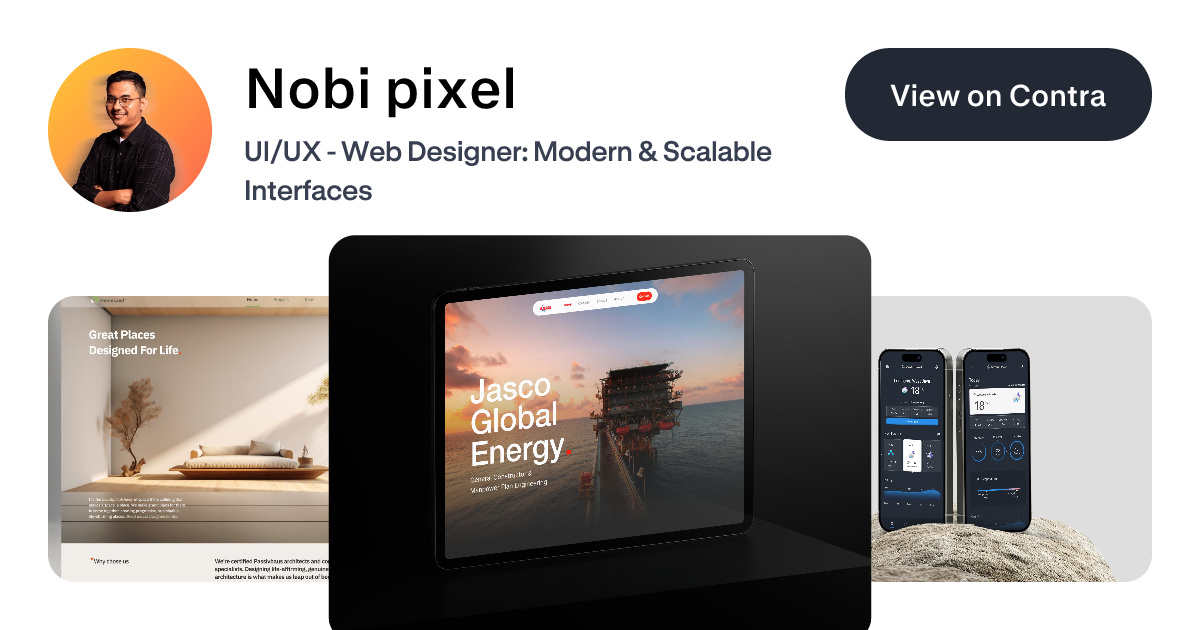 Nobi pixel - Web Designer | Contra