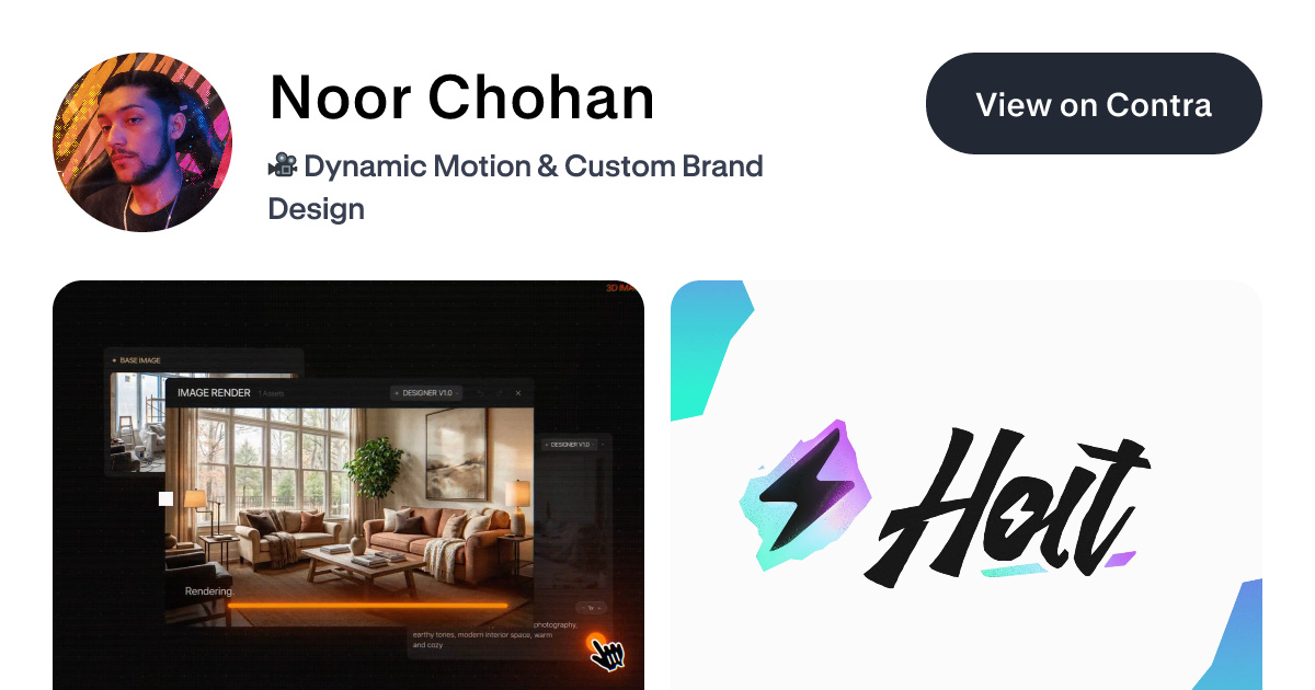 Noor Chohan's Work | Contra