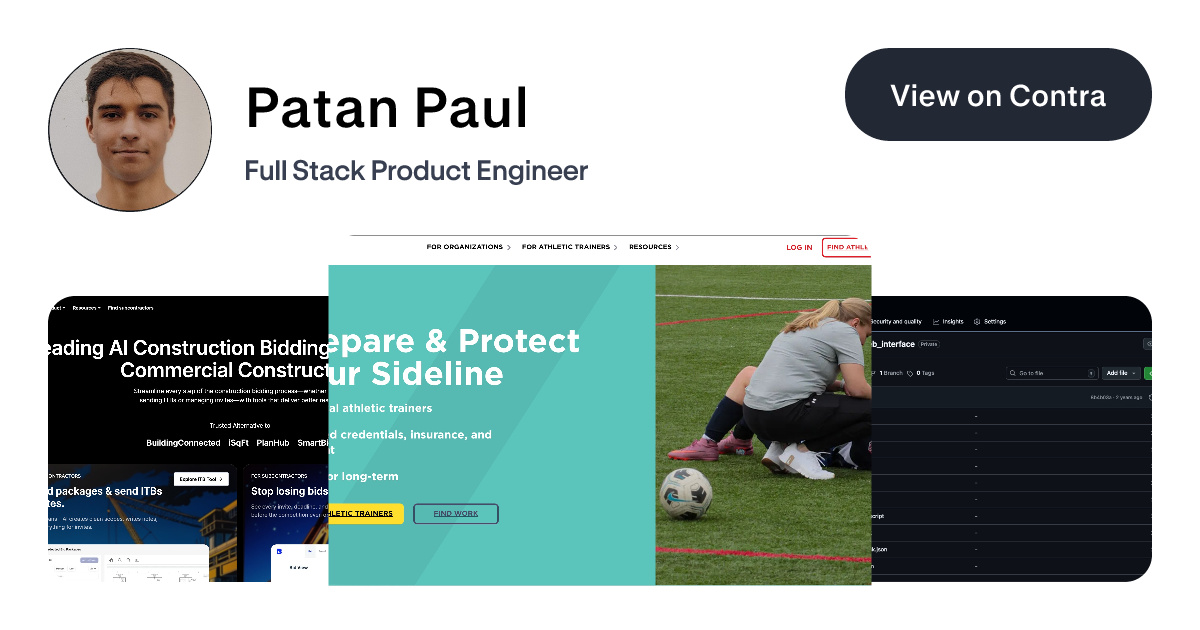 Patan Paul's Work | Contra